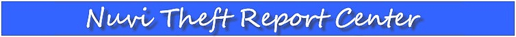 GPS Theft Report Center