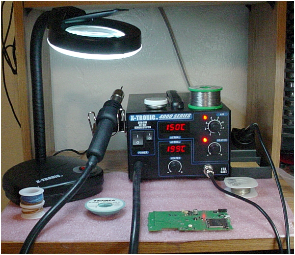 SHARCNET-USA Surface Mount (SMT) Hot Air Rework/Soldering Station