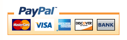 We Accept Payments via PayPal
