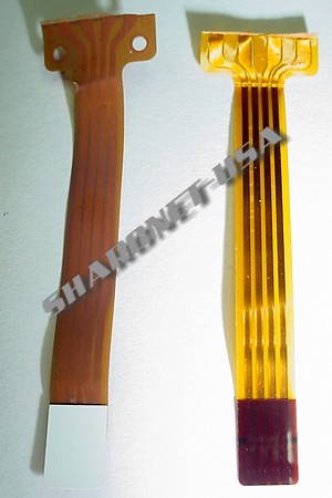 Figure #7: Front View, New Style Touchscreen Tail with WhiteTail Cap (left), Original Style Touchscreen Tail with Maroon Tail Cap (right)