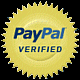 We're PayPal Verified!