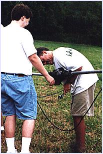 Ron Lentz - N3WX, SHARC Field Day - June 1995