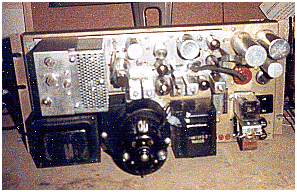 Front View of GE Progress Line 50W Transmitter & Power Supply