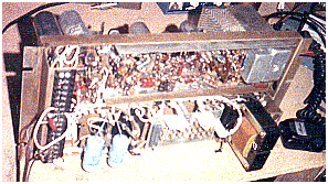 Rear View of GE Progress Line 50W Transmitter & Power Supply